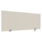 Partition screen B-Zen antibacterial wood L 160 x H 60 cm - with attachments for shared desk