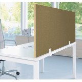 Jeu de pinces pour écran B-Zen mélaminé - bureau simple ép 30 mm max