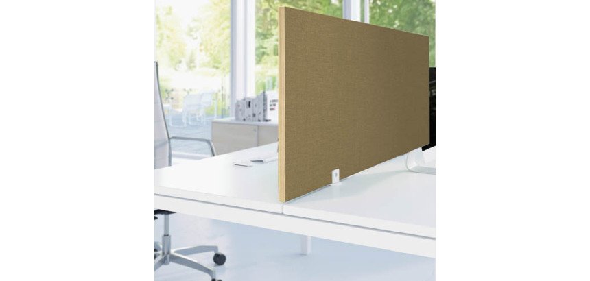 Jeu de pinces pour panneau écran B-Zen - bureaux partagés