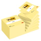 Z-Notes repositionnables jaunes Post-it 76 x 76 mm - bloc de 100 feuilles