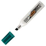 Bic Velleda 1781 erasable marker, chisel tip from 3.2 to 4.5 mm green
