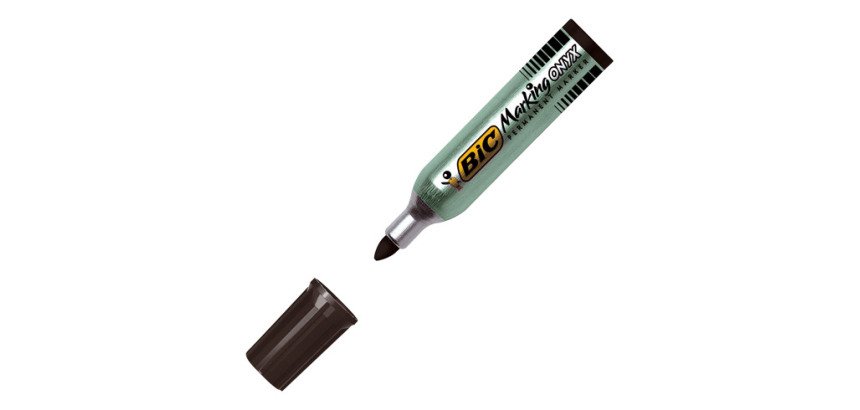 Marqueur Bic Onyx - petit modèle pointe ogive noire