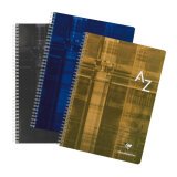 Directory spiral binding Clairefontaine Metric 210 x 297 mm 180 pages 5 x 5