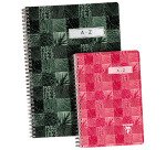 Répertoire spirales Aurora Clairefontaine A5 14,8 x 21 cm - petits carreaux - 192 pages