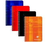 Carnet Clairefontaine reliure spirale 95 x 140 mm - ligné - 180 pages