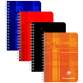 Carnet spirales Clairefontaine 9,5 x 14 cm - petits carreaux - 180 pages