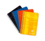 Carnet Clairefontaine reliure spirale 95 x 140 mm - ligné - 180 pages