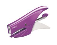 Agrafeuse pince Leitz Wow 5531 - agrafes 10 - capacité de 10 feuilles - violette