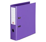 Classeur à levier cartonné Bruneau A4 - Dos 7,2 cm couleurs mode assorties