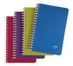 Carnet spirales Clairefontaine Linicolor 11 x 17cm - petits carreaux - 100 pages
