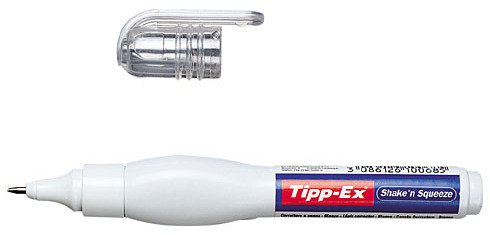 Correctievloeistof witte pen Tipp-Ex Shake'n Squeeze capaciteit 8 ml