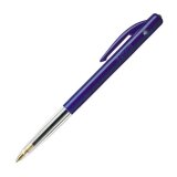 Stylo bille Bic M10 rétractable pointe 1 mm - écriture moyenne