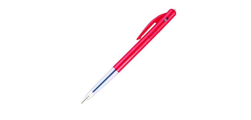 Stylo bille Bic M10 rétractable pointe 1 mm - écriture moyenne