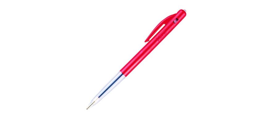 Stylo bille Bic M10 rétractable pointe 1 mm - écriture moyenne