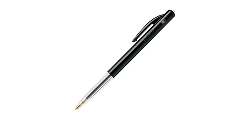 Stylo bille Bic M10 rétractable pointe 1 mm - écriture moyenne