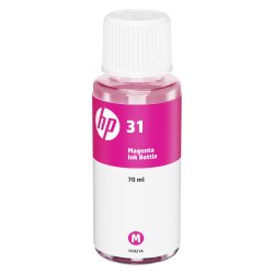 Bouteille d'encre couleur  authentique 70 mL HP 31
