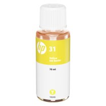 hp 31 botella de tinta original colores separados 8000 paginas 70 ml