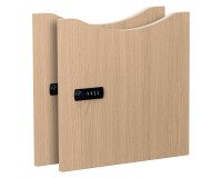 Juego de 2 puertas Lockers