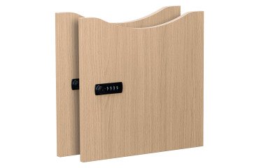Juego de 2 puertas Lockers