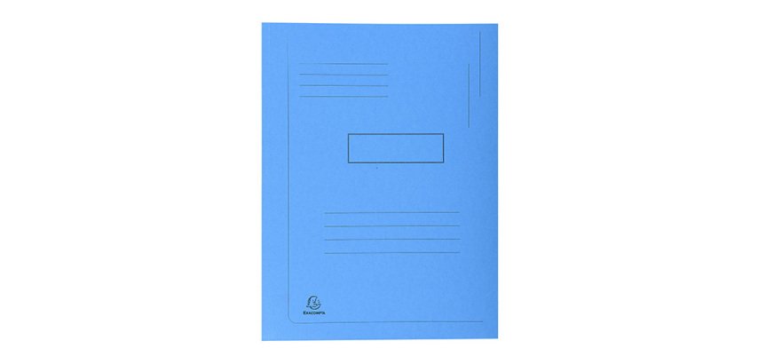 Carpeta pre-impresa 2 solapas Exacompta Forever® 24 x 32 cm