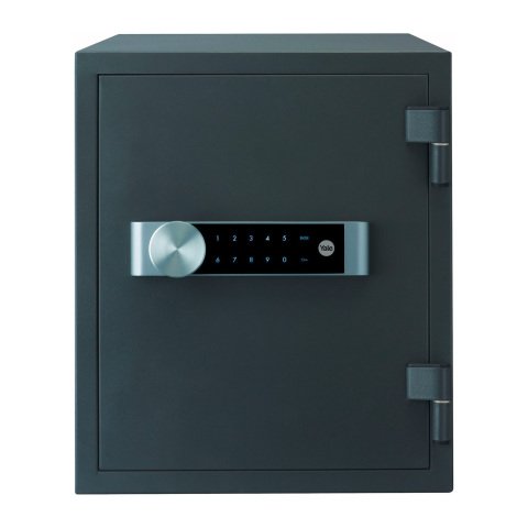Caja fuerte 25,3 L cerradura táctil electrónica ignífuga Yale