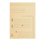 Chemise dossier 2 rabats Exacompta couleurs assorties vives - Paquet de 25