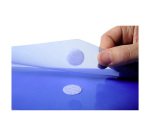 Chemise perforée à scratch EXACOMPTA  24 x 31,5 cm couleurs assorties - Paquet de 5