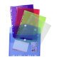 Perforated sleeve with velcro Exacompta 24 x 31,5 mm assortment - bag of 5