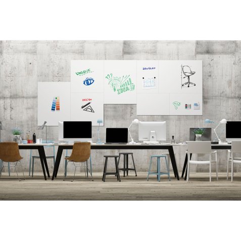 Whiteboard Board Up Legamaster H 75 x W 100 cm 