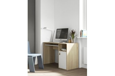 Arbeitstisch Oxford Eiche B 115 cm mit Schubladenblock