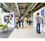 Tableau blanc Wall Up émaillé Legamaster H 200 x  L 59,5 cm