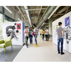 Tableau blanc Wall Up émaillé Legamaster