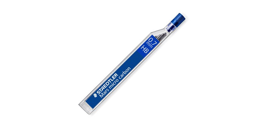 Tubo de 12 minas Staedtler MARS Carbon 0.7, HB