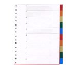 Separadores de polipropileno Folio 10 divisiones