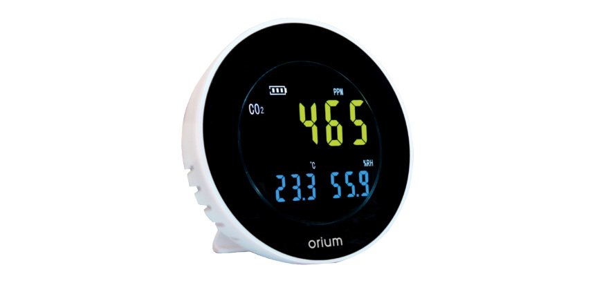 Détecteur de CO2, Mesureur de qualité de l’air intérieur Quaelis 10 - Adapté au protocole sanitaire (CO2)