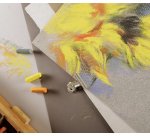 Papel Canson Mi-Teintes 29,7 x 42 mm 60% Abeja 160 g Azul indigo - Paquete 10 hojas