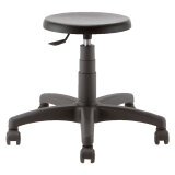 Technical sit-stand stool on wheels