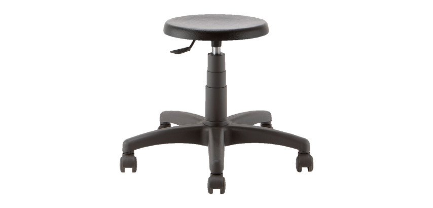 Technischer Hocker auf Rollen
