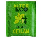 Thé vert bio Alter Eco Ceylan Sri Lanka infusette - paquet de 25