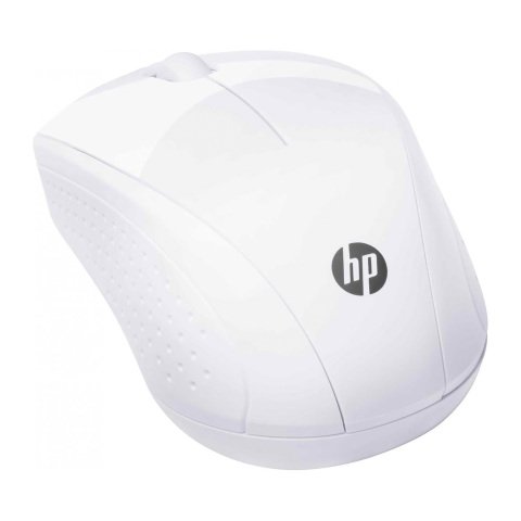 Ratón inalámbrico ambidiestros HP 220 blanco