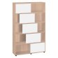 Bibliothèque Tetris 10 cases corps chêne