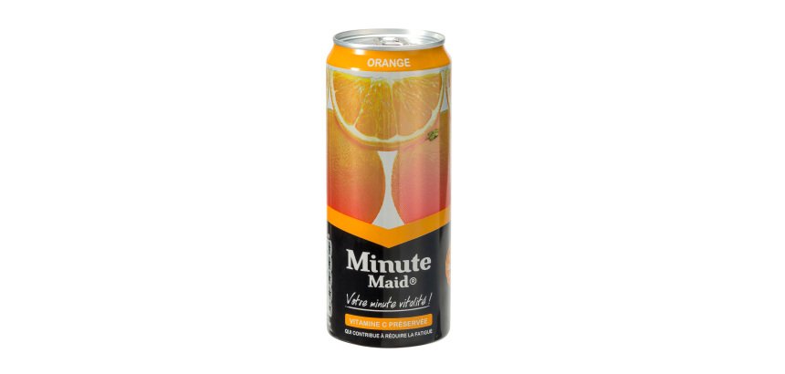 Minute Maid jus orange 33 cl - 24 canettes
