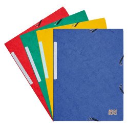 Chemises à élastique 3 rabats format A4 - Maxiburo