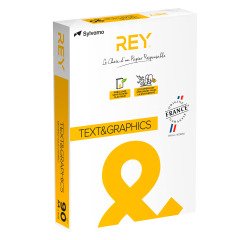 Ramette papier Rey Text & Graphics A4 90 g - 500 feuilles - blanc