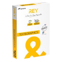 Papier A4 blanc 100 g Rey Text & Graphics - Ramette de 500 feuilles