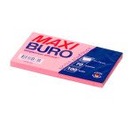 Notes repositionnables Néon 75 x 125 mm - Maxiburo - bloc de 100 feuilles