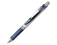 Stylo roller Pentel Energel BL77 écriture moyenne - Pochette de 4 couleurs assorties