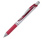 Stylo roller Pentel Energel BL77 écriture moyenne - Pochette de 4 couleurs assorties