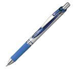 Stylo roller Pentel Energel BL77 écriture moyenne - Pochette de 4 couleurs assorties