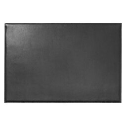 Table-mat without flap Satiny Quo Vadis black 38 x 56 cm